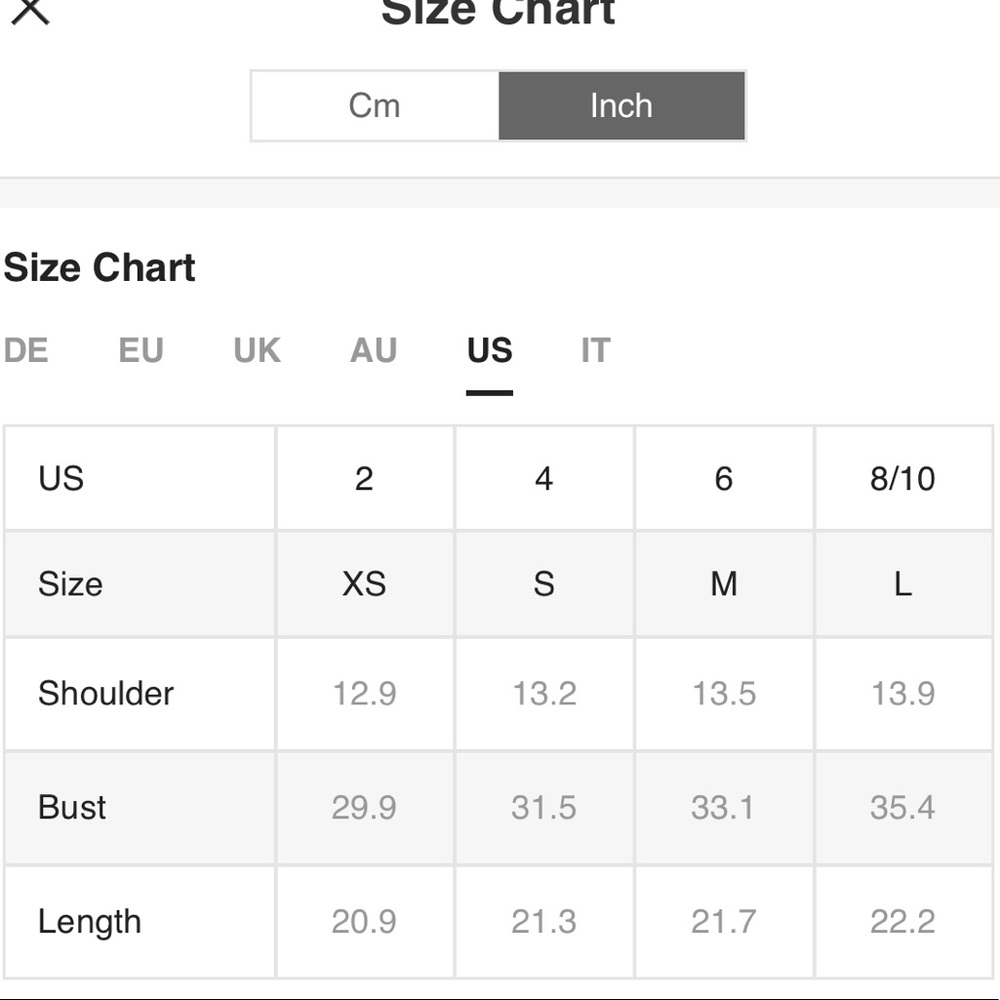 🚫SALE🚫 NWOT Scallop Trimmed Top - Picture 6 of 6